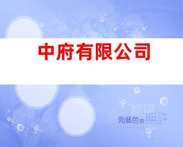 中府有限公司