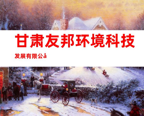 甘肃友邦环境科技发展有限公司